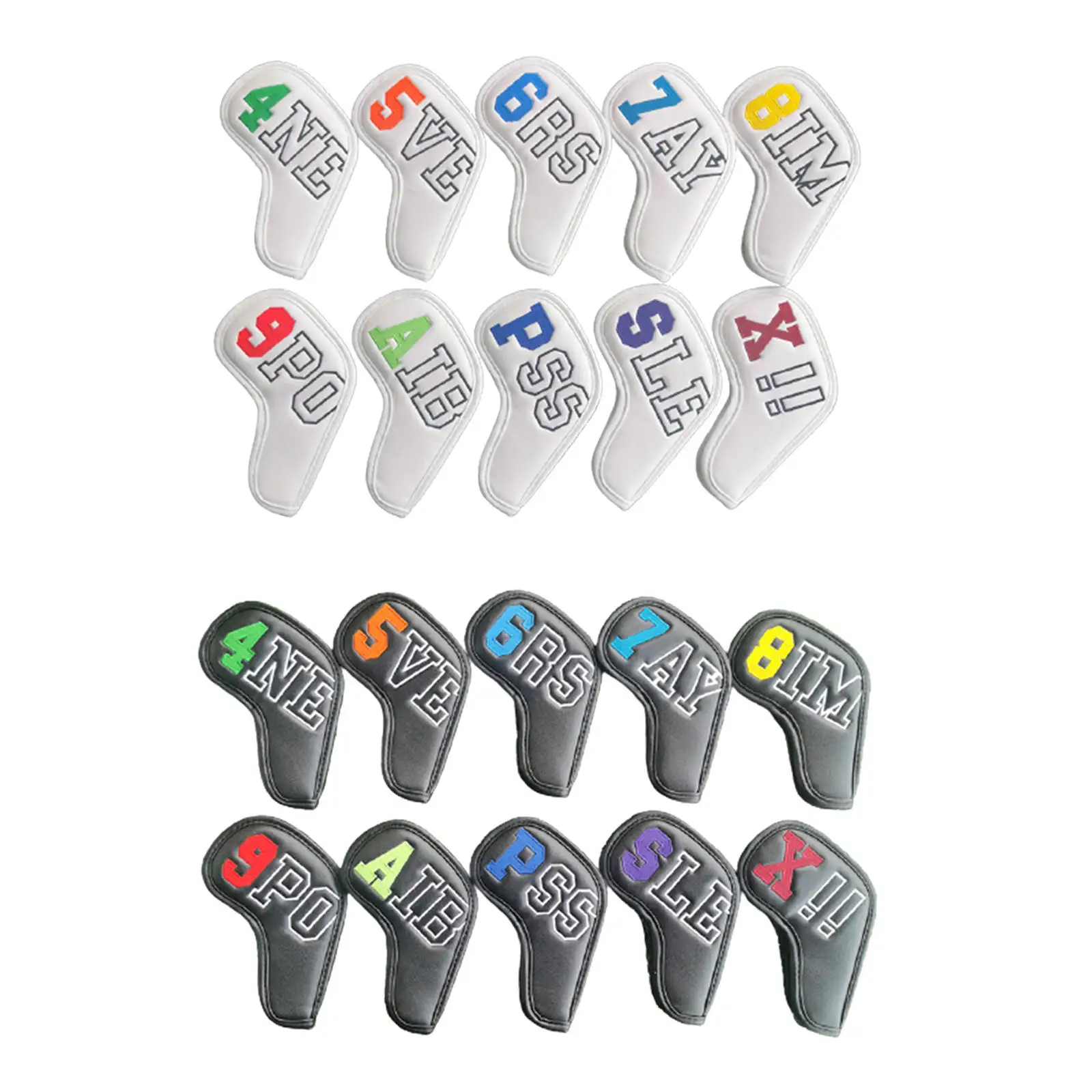 10pcs Embroidery Number Golf Iron Head Covers Iron Headovers Wedges Covers 4-9 ASPX
10pcs Embroidery Number Golf Iron Head Covers Iron Headovers Wedges Covers 4-9 ASPX