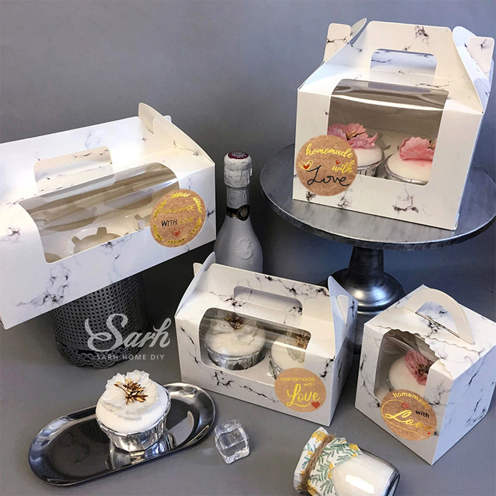 Round"Handmade with Love" Stickers Roll Small Business Supplies Exquisite Gold Foil Labels Baking Package Seal Stickers 500pcs
Round"Handmade with Love" Stickers Roll Small Business Supplies Exquisite Gold Foil Labels Baking Package Seal Stickers 500pcs