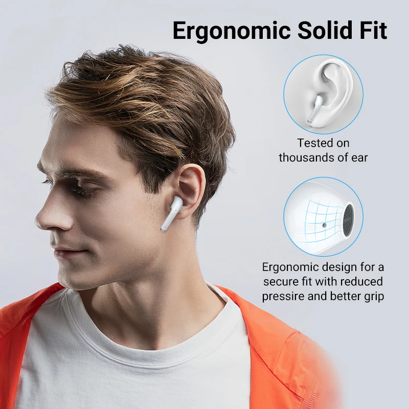 Fashion TWS AirFree+ True Wireless Earphones Bluetooth 5.0 Earphone Noise Canceliing Headphones Stereo Earbuds With Dual Mic
Fashion TWS AirFree+ True Wireless Earphones Bluetooth 5.0 Earphone Noise Canceliing Headphones Stereo Earbuds With Dual Mic