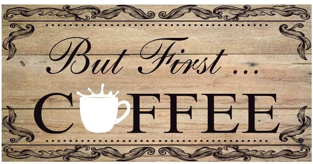 Original Retro Imitation Wood Board Design But First Coffee Tin Metal Sign Wall Art, Thick Tinplate Print Poster Wall Decoration
Original Retro Imitation Wood Board Design But First Coffee Tin Metal Sign Wall Art, Thick Tinplate Print Poster Wall Decoration