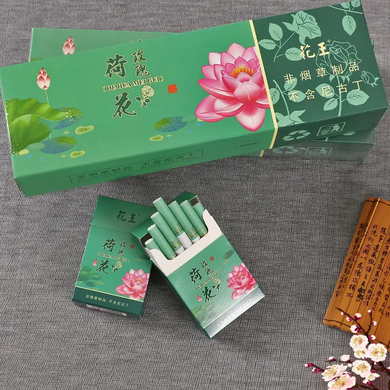 Lotus Rose Well Herbal Tea Cigarette Slim Fine Tobacco To Quit Smoking Clear Lung No Tobacco No Nicotine Thick 10pcs
Lotus Rose Well Herbal Tea Cigarette Slim Fine Tobacco To Quit Smoking Clear Lung No Tobacco No Nicotine Thick 10pcs