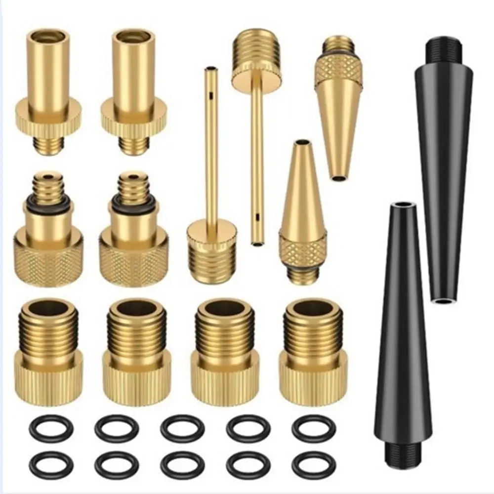 14pcs/set +10 Washer Bike Valve Conversion Nozzles Bicycle Valve Adapter SV DV AV Bike Valve Nozzle Pump Accessories
14pcs/set +10 Washer Bike Valve Conversion Nozzles Bicycle Valve Adapter SV DV AV Bike Valve Nozzle Pump Accessories