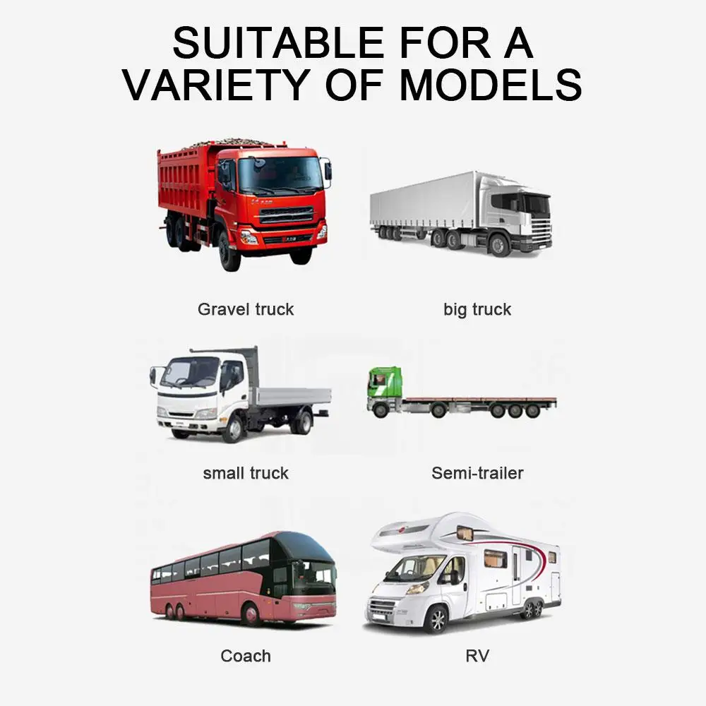 Vehemo Auto Truck TPMS Car Wireless Tire Pressure Monitoring System With 6 External Sensors Replaceable Battery LCD Display
Vehemo Auto Truck TPMS Car Wireless Tire Pressure Monitoring System With 6 External Sensors Replaceable Battery LCD Display