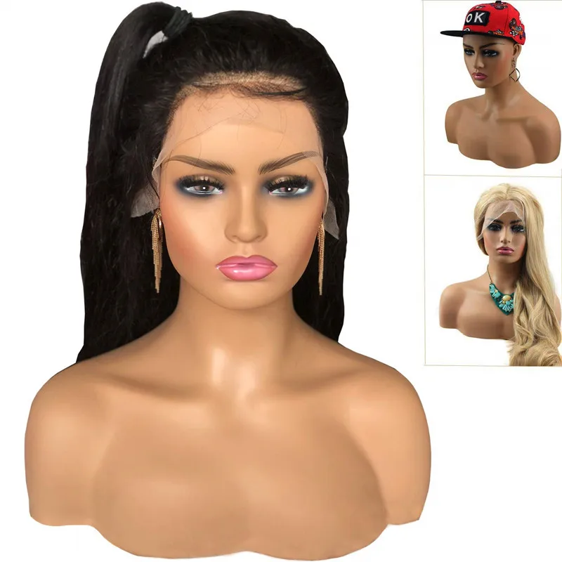 Ship US! Female Mannequin Head with Shoulder for Display Manikin Head with Shoulder for Wig Jewelry Makeup Hat Sunglass Display
Ship US! Female Mannequin Head with Shoulder for Display Manikin Head with Shoulder for Wig Jewelry Makeup Hat Sunglass Display