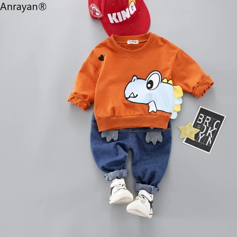 New Children Clothes Suits 2020 Spring Baby Girls Boys Clothing Cartoon Kids Hot Toddler T Shirt Jeans 2Pcs/Sets Infant Costume
New Children Clothes Suits 2020 Spring Baby Girls Boys Clothing Cartoon Kids Hot Toddler T Shirt Jeans 2Pcs/Sets Infant Costume