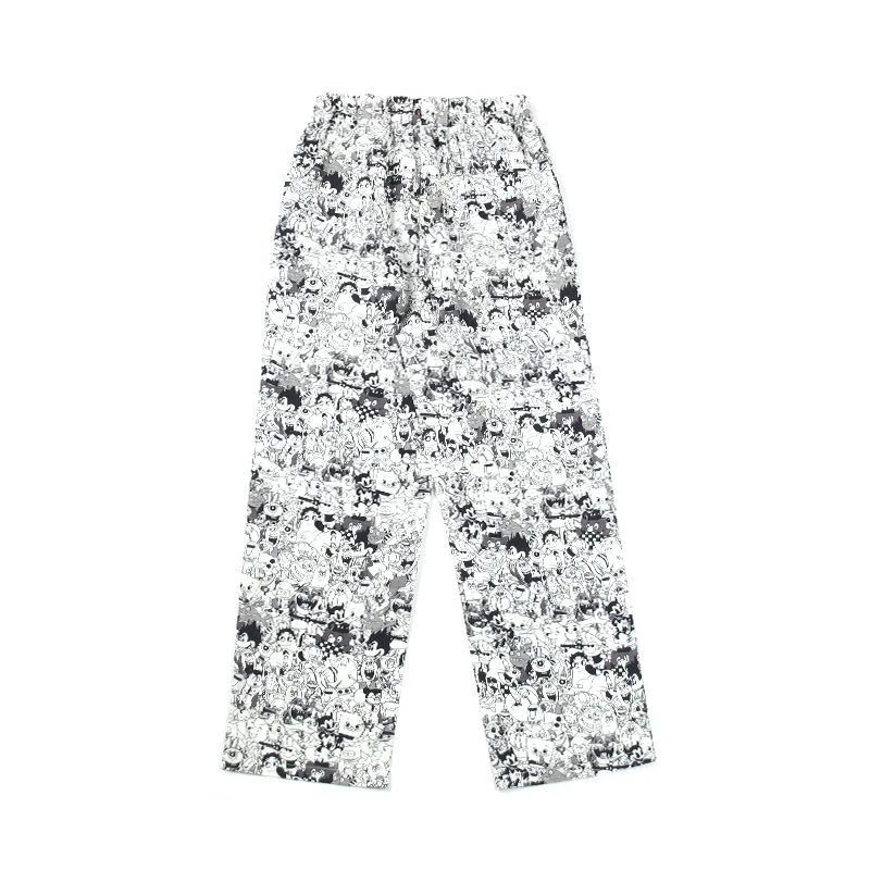 21SS NEW hip hop Vetements Men Women Streetwear Cartoon full printed leisure trousers black white graffiti VTM Pants Trousers
21SS NEW hip hop Vetements Men Women Streetwear Cartoon full printed leisure trousers black white graffiti VTM Pants Trousers