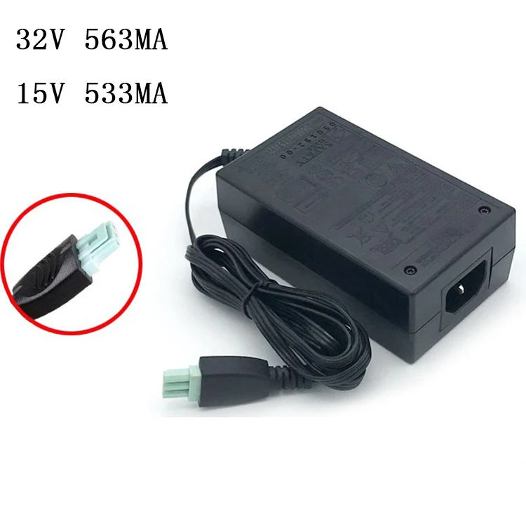 Оригинальный адаптер питания принтера 32V 563MA 15V 533MA для HP d238 0957 2119 шнур