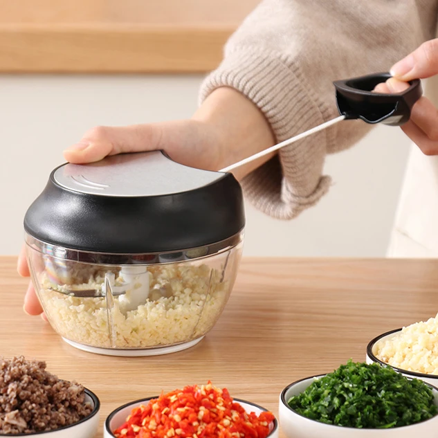 Multipurpose Blender Manual Meat Grinder Portable Vegetable Chopper Manual Meat Grinder Hand Pull Broyeur Viande Kitchen DM50MMG 
Multipurpose Blender Manual Meat Grinder Portable Vegetable Chopper Manual Meat Grinder Hand Pull Broyeur Viande Kitchen DM50MMG