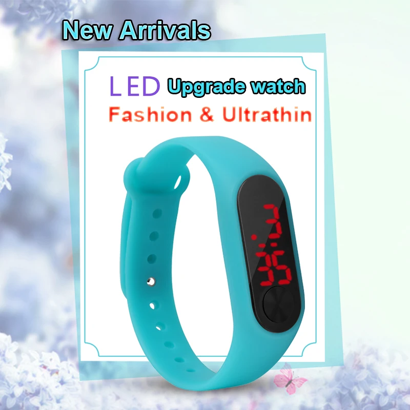 Child Watches New LED Digital Wrist Watch Kids Outdoor Sports For Boys Girls Electronic Date sports watch | Наручные часы