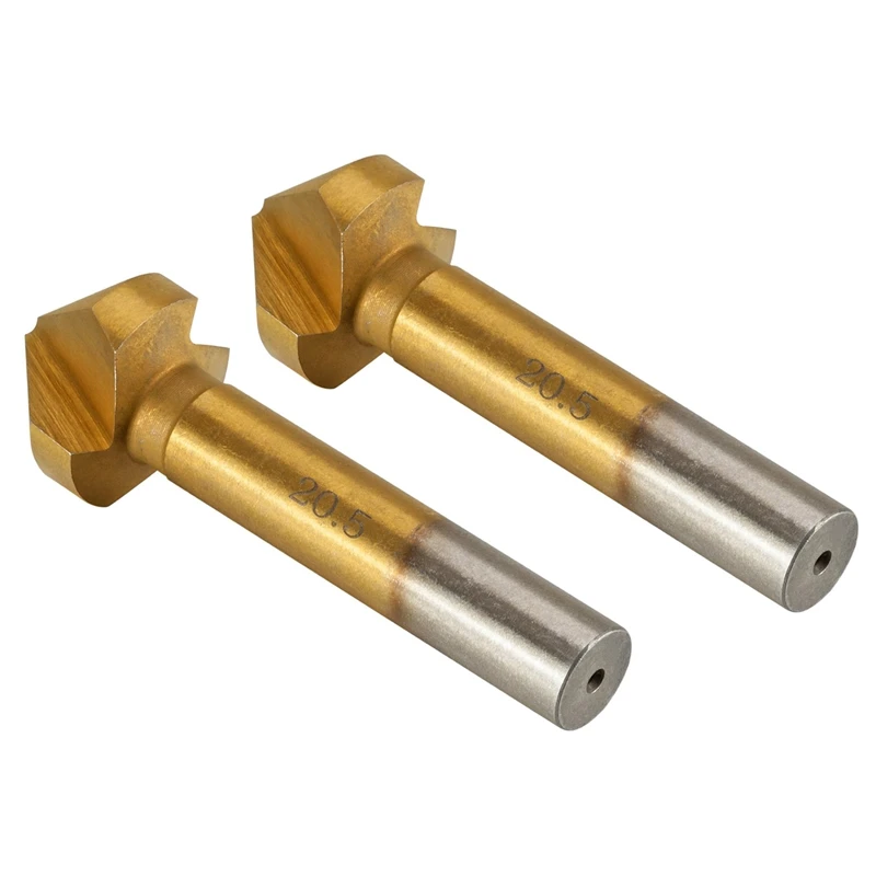 6 pcs HSS Countersink Drill Bit Set 90 Degree 3 Flute Titanium Chamfer Cutter Mill Bits | Инструменты