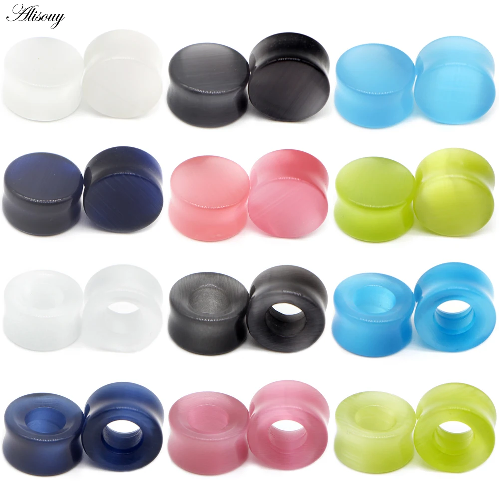 Alisouy 2pcs Fashion Ear Tunnels Earring Gauges Nature Stone Piercing Plugs 00g Ear Expander Lobe Stretcher Sexy Body Jewelry
Alisouy 2pcs Fashion Ear Tunnels Earring Gauges Nature Stone Piercing Plugs 00g Ear Expander Lobe Stretcher Sexy Body Jewelry