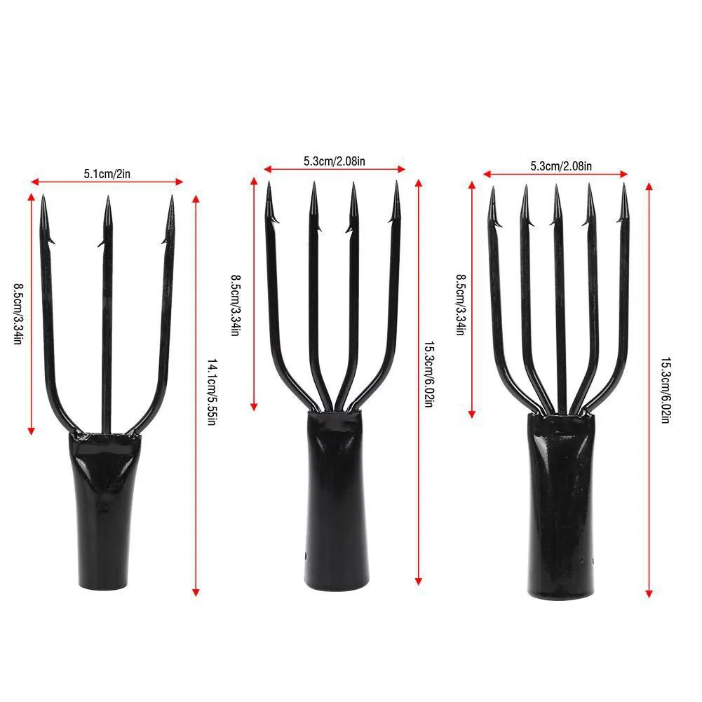 3/4/5 Prong Fishing Spear Stainless Steel Multi-function Harpoon With Sharp Fish Barbed For Fish Frog Salmon Tackle Pesca Tools
3/4/5 Prong Fishing Spear Stainless Steel Multi-function Harpoon With Sharp Fish Barbed For Fish Frog Salmon Tackle Pesca Tools