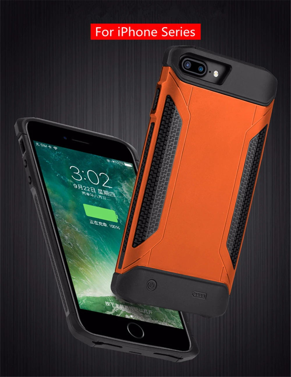 5000mAh External Battery Charger Cases For iPhone 6 6S Plus Power Bank Battery Charging Cover For iPhone 7 8 Plus Battery Case 
5000mAh External Battery Charger Cases For iPhone 6 6S Plus Power Bank Battery Charging Cover For iPhone 7 8 Plus Battery Case