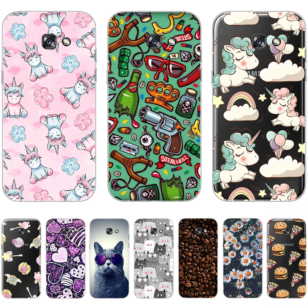 For Samsung Galaxy A5 (2017) Case Tpu Silicon Cute Cartoon Luxury Shell Phone Cover on Galaxy A5 (2017) Fundas Coque Etui Bumper
For Samsung Galaxy A5 (2017) Case Tpu Silicon Cute Cartoon Luxury Shell Phone Cover on Galaxy A5 (2017) Fundas Coque Etui Bumper