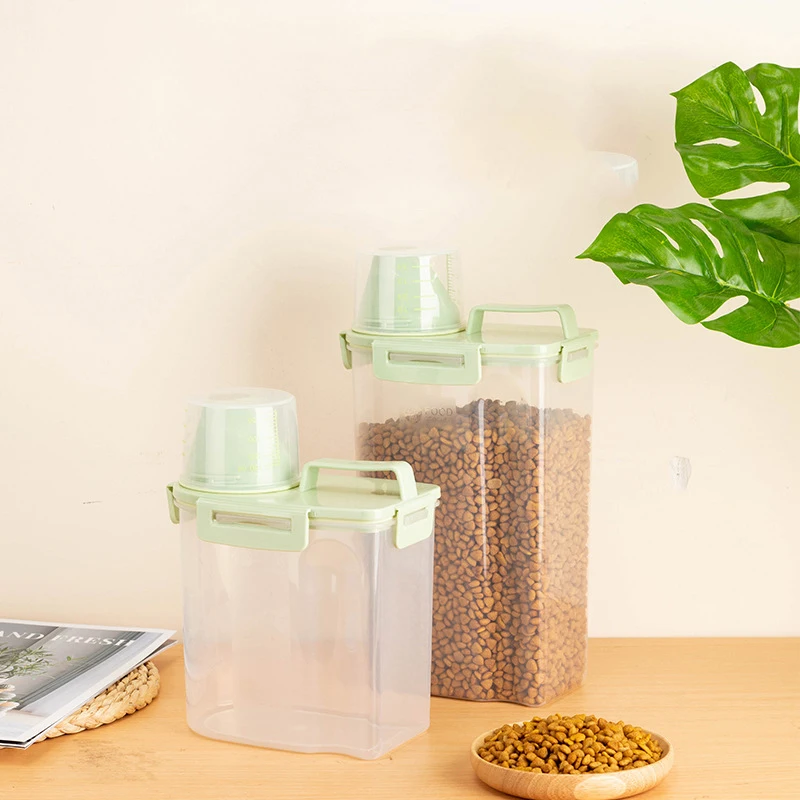 Dog Bowl Dog Food Box Cat Feeder Bucket Pet Feed Container Food Storage Barrel Measuring Cup Large Capacity Boxes Containers
Dog Bowl Dog Food Box Cat Feeder Bucket Pet Feed Container Food Storage Barrel Measuring Cup Large Capacity Boxes Containers