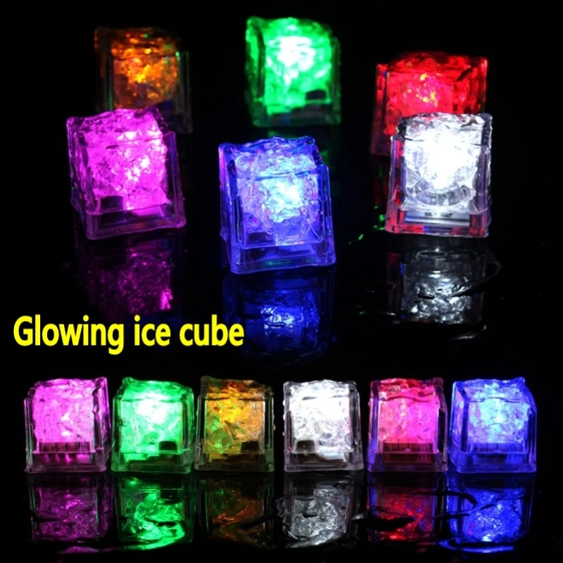 Colorful Glowing Ice Cubes Bar Wedding Festival Party Wine Glass Decor LED Fluorescent Block Flashing Induction Ice Lamp 12PC
Colorful Glowing Ice Cubes Bar Wedding Festival Party Wine Glass Decor LED Fluorescent Block Flashing Induction Ice Lamp 12PC