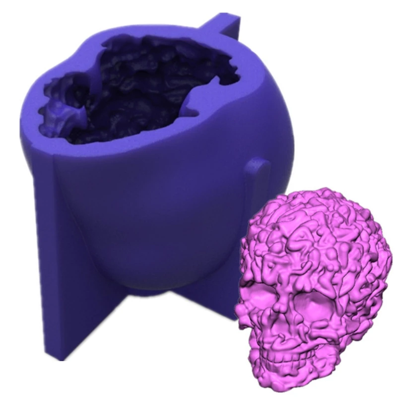 Woman Wraps the Skull Shape Silicone Mold Epoxy Resin DIY Decoration Making Soap Melt Resin Polymer Clay Home Decoration
Woman Wraps the Skull Shape Silicone Mold Epoxy Resin DIY Decoration Making Soap Melt Resin Polymer Clay Home Decoration