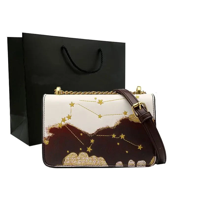 New Women's Bag 2021 Starry Sky Small Luxury Shoulder Bag Crossbody Tote Purse Ladies Handbags Torebki Damskie Christmas Gift
New Women's Bag 2021 Starry Sky Small Luxury Shoulder Bag Crossbody Tote Purse Ladies Handbags Torebki Damskie Christmas Gift