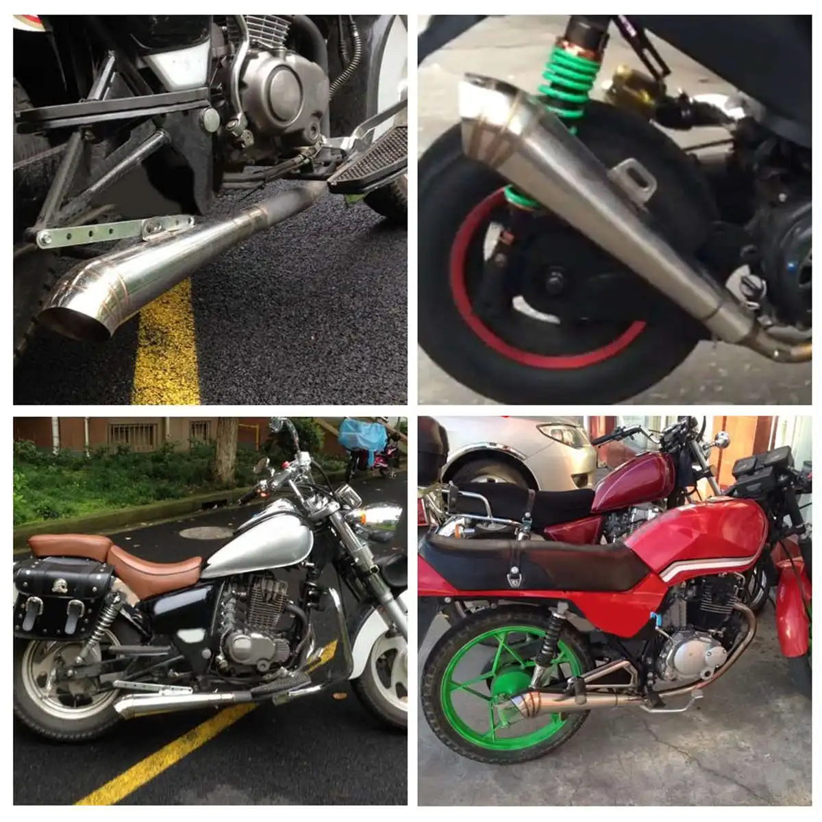 38-51mm 440mm Universal Motorcycle Scooter GP Modified Exhaust Muffler Pipe Street Bike Stainless Steel For NINJA250 XMAX300
38-51mm 440mm Universal Motorcycle Scooter GP Modified Exhaust Muffler Pipe Street Bike Stainless Steel For NINJA250 XMAX300