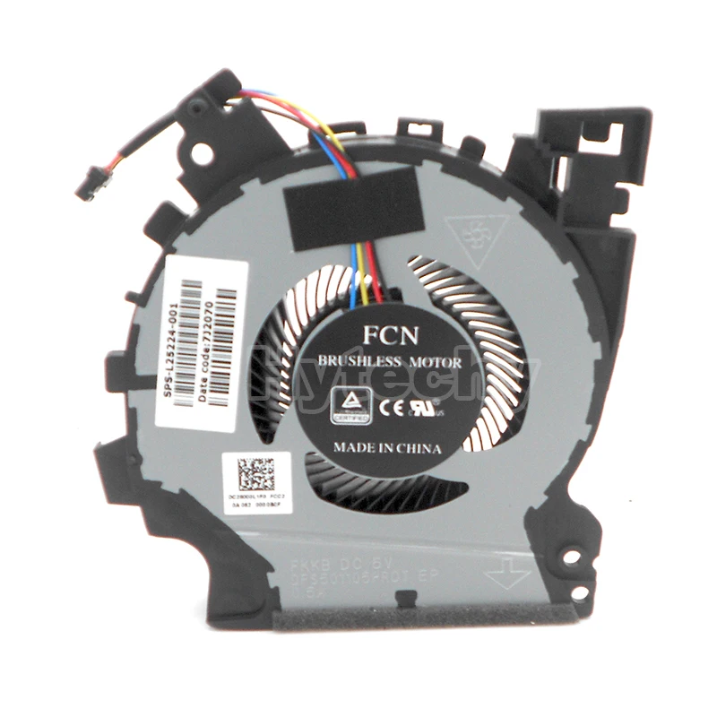 L25224-001 Laptop Cooling Cooler Fan for HP ZHAN99 TPN-C134 DFS501105PR0T FKKB DC28000L1F0
L25224-001 Laptop Cooling Cooler Fan for HP ZHAN99 TPN-C134 DFS501105PR0T FKKB DC28000L1F0