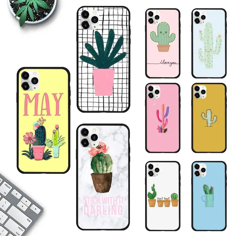 Art Cactus Plant Phone Case For iPhone 13 11 12 Pro max 8 7 6S Plus X XS MAX 5S SE XR Funda capa
Art Cactus Plant Phone Case For iPhone 13 11 12 Pro max 8 7 6S Plus X XS MAX 5S SE XR Funda capa