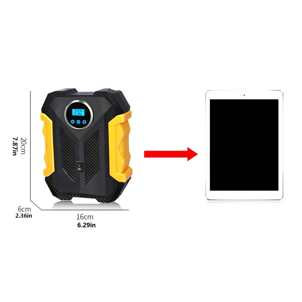 Intelligent Tire Inflation Pump Digital Display Vehicle Inflator Lighting Tire Pressure Check 12v Portable Mini Pump
Intelligent Tire Inflation Pump Digital Display Vehicle Inflator Lighting Tire Pressure Check 12v Portable Mini Pump