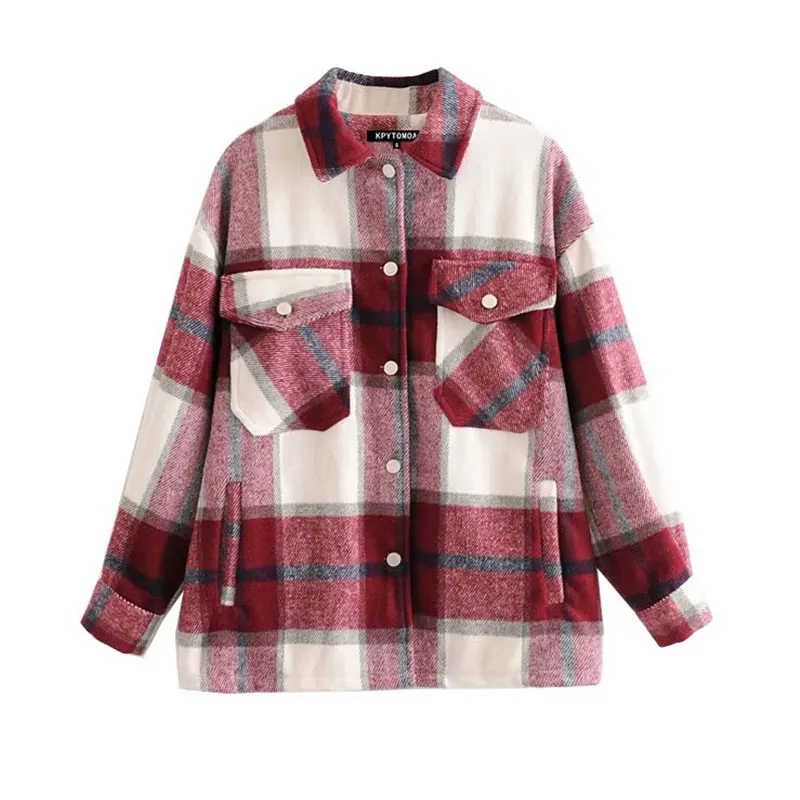 Jacket Women Fashion Autumn Winter Soft Thick Single Breasted Tops Loose Vintage Chic Coat
Jacket Women Fashion Autumn Winter Soft Thick Single Breasted Tops Loose Vintage Chic Coat