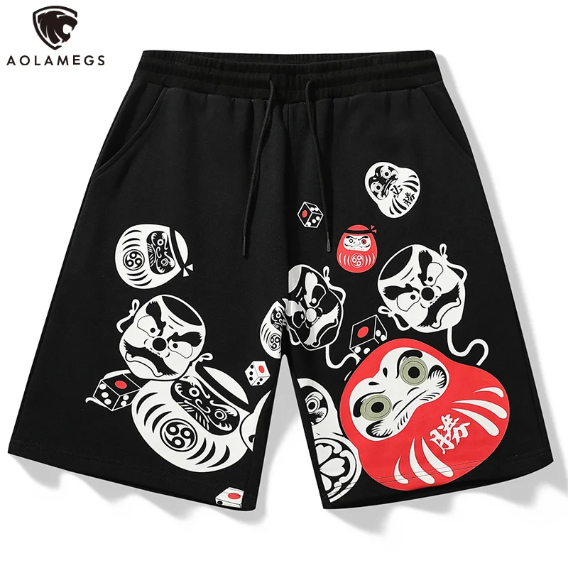 Aolamegs Men's Shorts Japanese Cartoon Print Casual Shorts Summer Couple Sweatpants Harajuku Techwear Pants Oversized Streetwear
Aolamegs Men's Shorts Japanese Cartoon Print Casual Shorts Summer Couple Sweatpants Harajuku Techwear Pants Oversized Streetwear