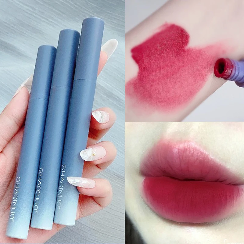 Waterproof Velvet Matte Liquid Lipstick Long Lasting Lip Gloss Non-Stick Nude Non-Fade Lipstick Red Lip Tint Beauty Cosmetics
Waterproof Velvet Matte Liquid Lipstick Long Lasting Lip Gloss Non-Stick Nude Non-Fade Lipstick Red Lip Tint Beauty Cosmetics