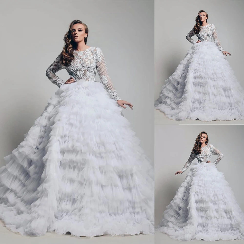 Grogeous Lace Appliqued Mulitlayered Ruffles Nightgowns Robes Graceful Sleepwear Custom Made Evening Dress
Grogeous Lace Appliqued Mulitlayered Ruffles Nightgowns Robes Graceful Sleepwear Custom Made Evening Dress