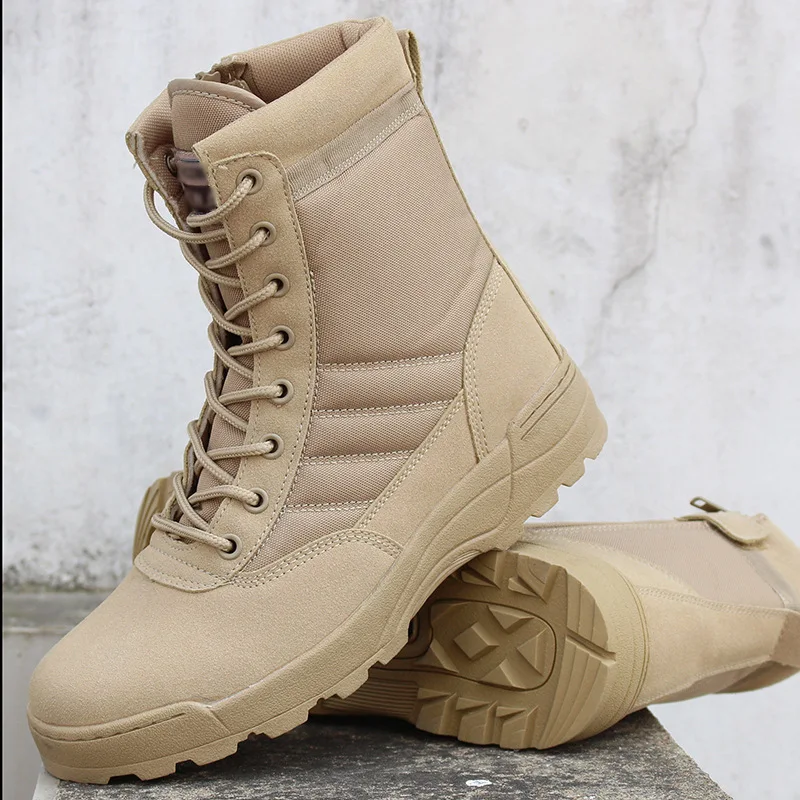 Military boots for combat, men's boots for outdoor use, for walking, travelling, tactical shoes, army, breathable
Military boots for combat, men's boots for outdoor use, for walking, travelling, tactical shoes, army, breathable