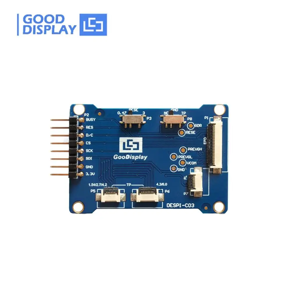 DESPI-C03 подключение дисплея и модуля SPI E-Paper подходит для STM32, Raspberry Pi
DESPI-C03 подключение дисплея и модуля SPI E-Paper подходит для STM32, Raspberry Pi