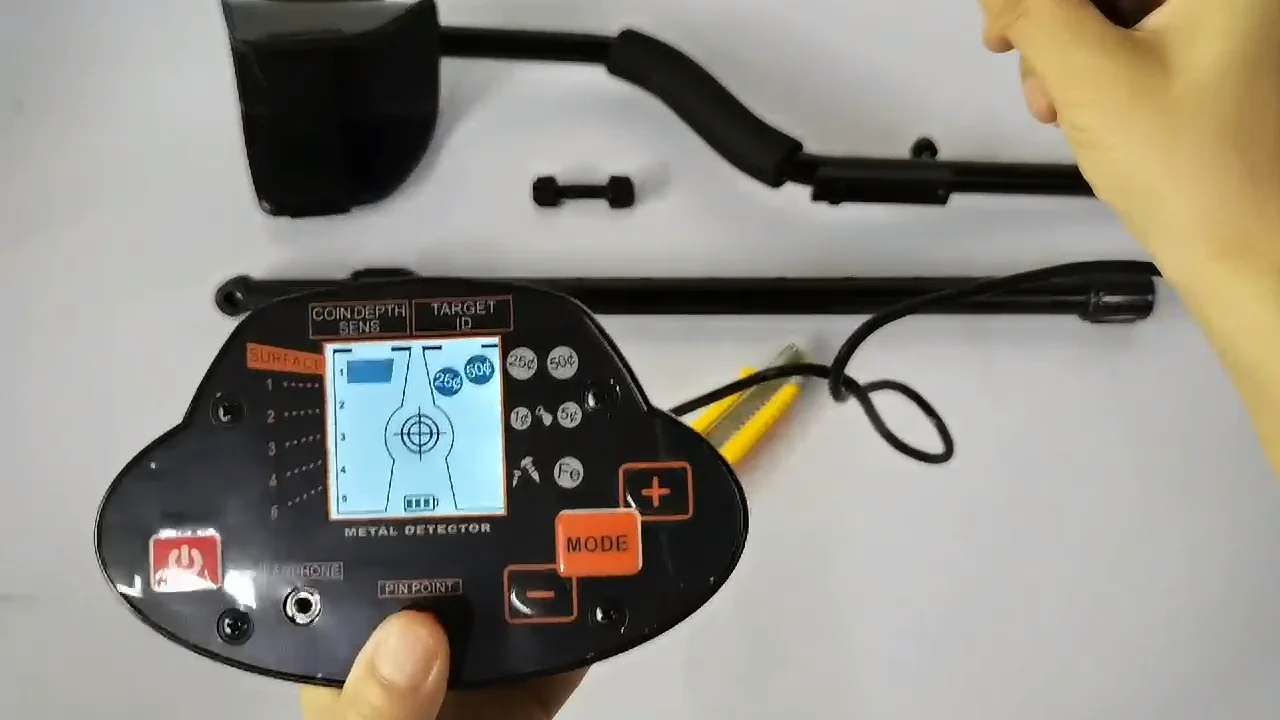 Wholesale new arrival MD-5030 underground metal treasure gold detector, LCD Screen metal detector with 8 inch waterproof coil
Wholesale new arrival MD-5030 underground metal treasure gold detector, LCD Screen metal detector with 8 inch waterproof coil