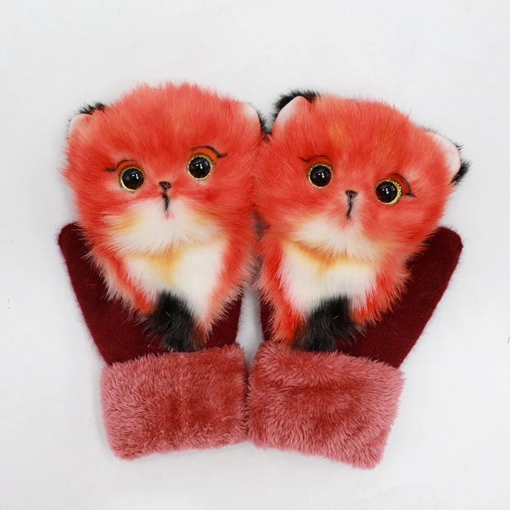 Thick Warm Kids Gloves Winter Finger Mittens Cute Cartoon Girls Warm Ski Gloves Winter Children Gloves Christmas 17cm
Thick Warm Kids Gloves Winter Finger Mittens Cute Cartoon Girls Warm Ski Gloves Winter Children Gloves Christmas 17cm