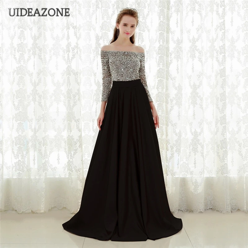 UIDEAZONE Slash Neck Elegant Women Dress XXXL Sequins Patchwork Sexy Ladies Female Dresses Floor Length 3XL for Party Plus Size
UIDEAZONE Slash Neck Elegant Women Dress XXXL Sequins Patchwork Sexy Ladies Female Dresses Floor Length 3XL for Party Plus Size