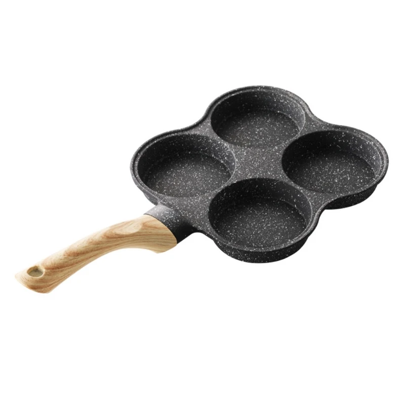 Four-hole Frying Pot Pan Thickened Omelet Pan Non-stick Egg Pancake Steak Pan Cooking Egg Ham Pans Breakfast Maker Cookware
Four-hole Frying Pot Pan Thickened Omelet Pan Non-stick Egg Pancake Steak Pan Cooking Egg Ham Pans Breakfast Maker Cookware
