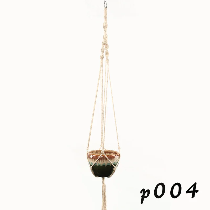 Macrame Plant Hanger Cotton Rope Indoor Outdoor Hanging Planter Basket Net Pocket Home & Garden Decoration G0007
Macrame Plant Hanger Cotton Rope Indoor Outdoor Hanging Planter Basket Net Pocket Home & Garden Decoration G0007