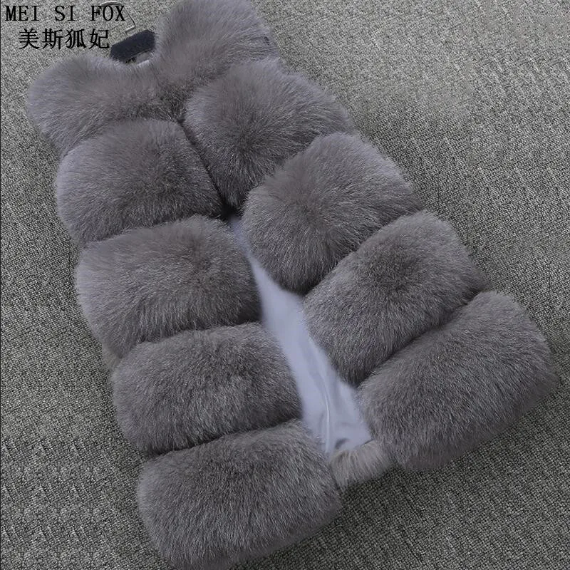 JCHB 2021 jacket women's women's winter vest fox fur vest Large bar of 70 cm Natural fox fur women's warm vest high quality Fox
JCHB 2021 jacket women's women's winter vest fox fur vest Large bar of 70 cm Natural fox fur women's warm vest high quality Fox