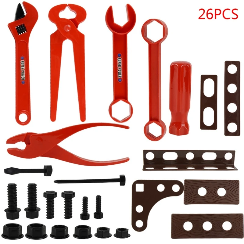 26/51Pcs Children Garden Tools Toys Pretend Play Repair Tool Environmental Plastic Engineering Maintenance Tools Gifts
26/51Pcs Children Garden Tools Toys Pretend Play Repair Tool Environmental Plastic Engineering Maintenance Tools Gifts
