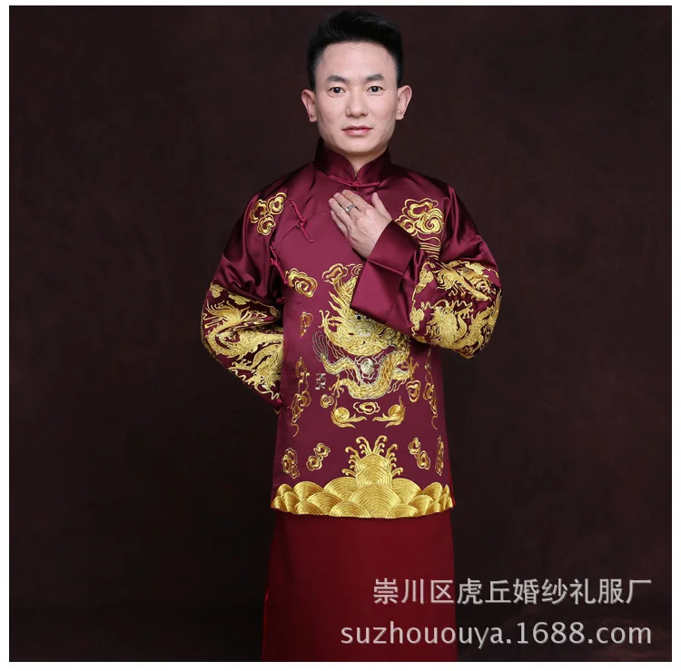 Новинка китайский стиль вышивка Xiuhe свадебный тост для невесты классический