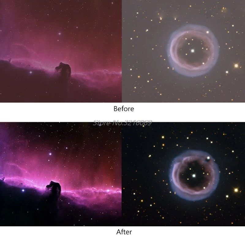 UHC Filter 1.25" Telescope Filter for Astronomy Telescope Monocular Eyepiece Improve Image Contrast Reduces Light Pollution
UHC Filter 1.25" Telescope Filter for Astronomy Telescope Monocular Eyepiece Improve Image Contrast Reduces Light Pollution