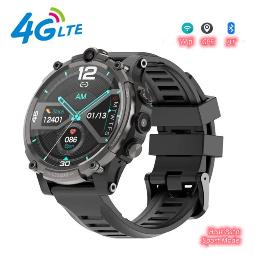 4G Watch 128Gb Smart Phone Sim Card Band Touch Watchbands Gps Wifi Dual Camera Video Calling Smartwatch Round Face Heart Rate
4G Watch 128Gb Smart Phone Sim Card Band Touch Watchbands Gps Wifi Dual Camera Video Calling Smartwatch Round Face Heart Rate