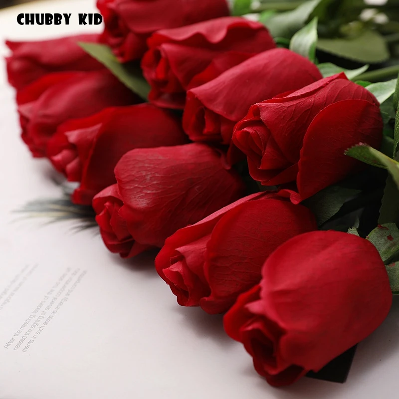 10pcs! Real Touch High Simulation Branch Stem Latex Rose Hand Feel Felt Decorative Artificial Silicone Rose Flowers Home Wedding
10pcs! Real Touch High Simulation Branch Stem Latex Rose Hand Feel Felt Decorative Artificial Silicone Rose Flowers Home Wedding