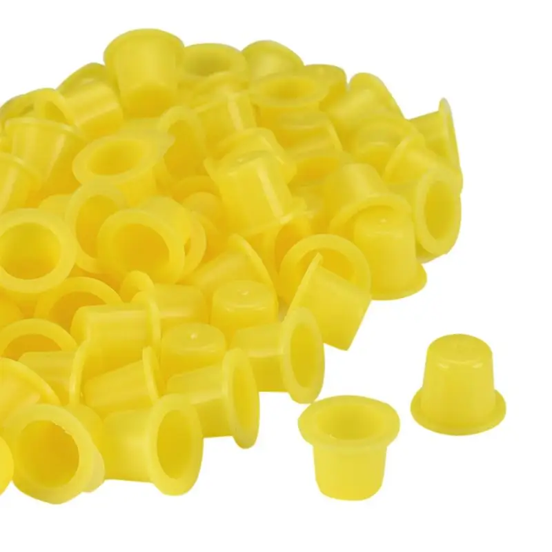 Hot 100pcs Plastic Yellow Blue Small Number Permanent Makeup Tattoo Ink Cups Pigment Caps Tattoos Color Cup Accessories
Hot 100pcs Plastic Yellow Blue Small Number Permanent Makeup Tattoo Ink Cups Pigment Caps Tattoos Color Cup Accessories