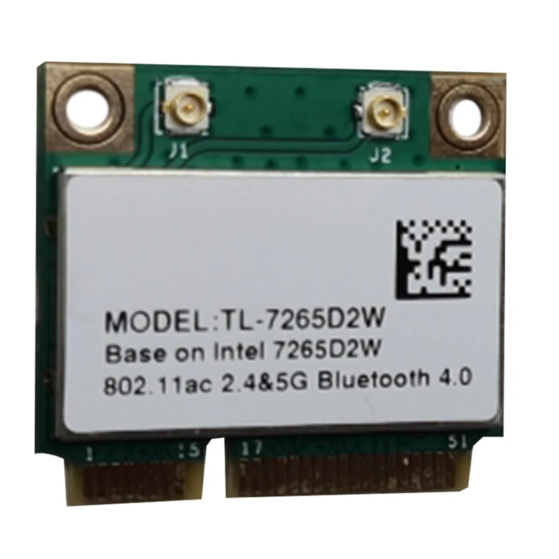 MC-AC7265 Mini PCI-E гигабитный двухдиапазонный Bluetooth 4,2 Беспроводной сетевая карта «Все-в-одном» сетевая карта
MC-AC7265 Mini PCI-E гигабитный двухдиапазонный Bluetooth 4,2 Беспроводной сетевая карта «Все-в-одном» сетевая карта