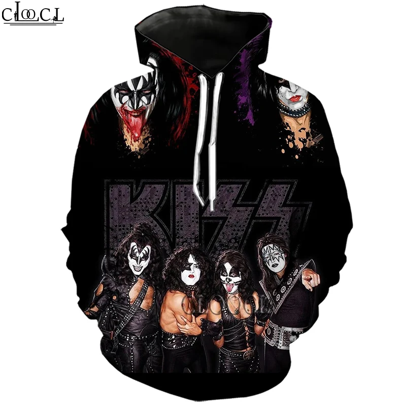 HX Fashion Men Women Heavy Metal KISS Rock Band 3D Print Hoodie Unisex Casual Harajuku Style Hot Sale Hoody Tops Drop Shipping
HX Fashion Men Women Heavy Metal KISS Rock Band 3D Print Hoodie Unisex Casual Harajuku Style Hot Sale Hoody Tops Drop Shipping
