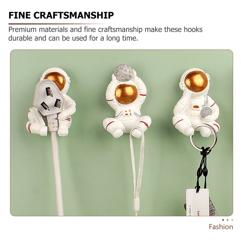 2Pcs Household Plug Hooks Creative Wall-mounted Hooks Astronaut Style Racks
2Pcs Household Plug Hooks Creative Wall-mounted Hooks Astronaut Style Racks