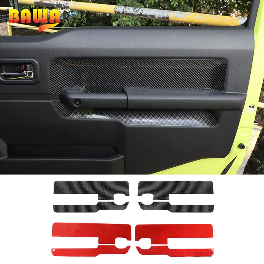 BAWA Interior Mouldings Car Door Inner Side Carbon Fiber Decoration Stickers Cover Accessories for Suzuki Jimny 2019 2020
BAWA Interior Mouldings Car Door Inner Side Carbon Fiber Decoration Stickers Cover Accessories for Suzuki Jimny 2019 2020
