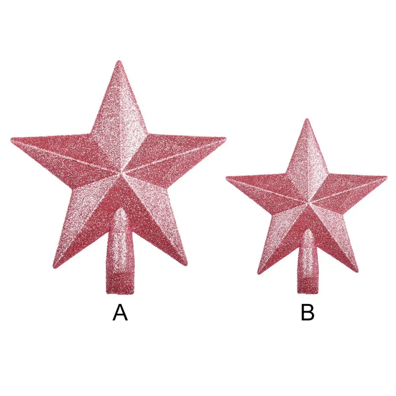 15/20cm Christmas Tree Star Christmas Tree Toppers Powder Christmas Star Christmas tree ornaments Xmas Decoration
15/20cm Christmas Tree Star Christmas Tree Toppers Powder Christmas Star Christmas tree ornaments Xmas Decoration