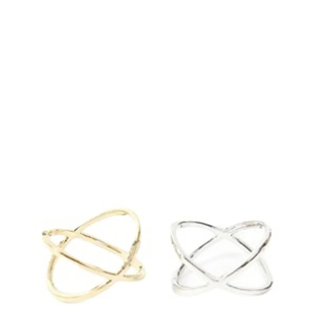 Korean Version Simple Women Three-dimensional Cross Ring Fashion Party Women Accessories Surround Fingers Ring Bohemian Jewelry
Korean Version Simple Women Three-dimensional Cross Ring Fashion Party Women Accessories Surround Fingers Ring Bohemian Jewelry